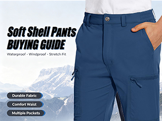 Como selecionar o produto certo para o seu negócio de vestuário outdoor - Guia de compra de calças softshell